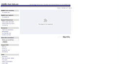 Desktop Screenshot of middle-east-info.org